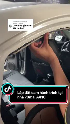Trả lời @Hoang_Lichbg cách lắp cam hành trình quay phía sau xe #camhanhtrinhoto #camerahanhtrinh #camerahanhtrinhoto #70maia410 #phukienoto 