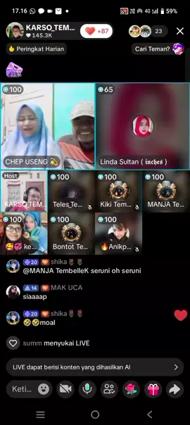 TERIMA KASIH PAPI KARSO BERKAH SLALU🤲