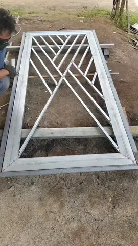 the next process is making the iron door until it is finished #education #welding #welder 