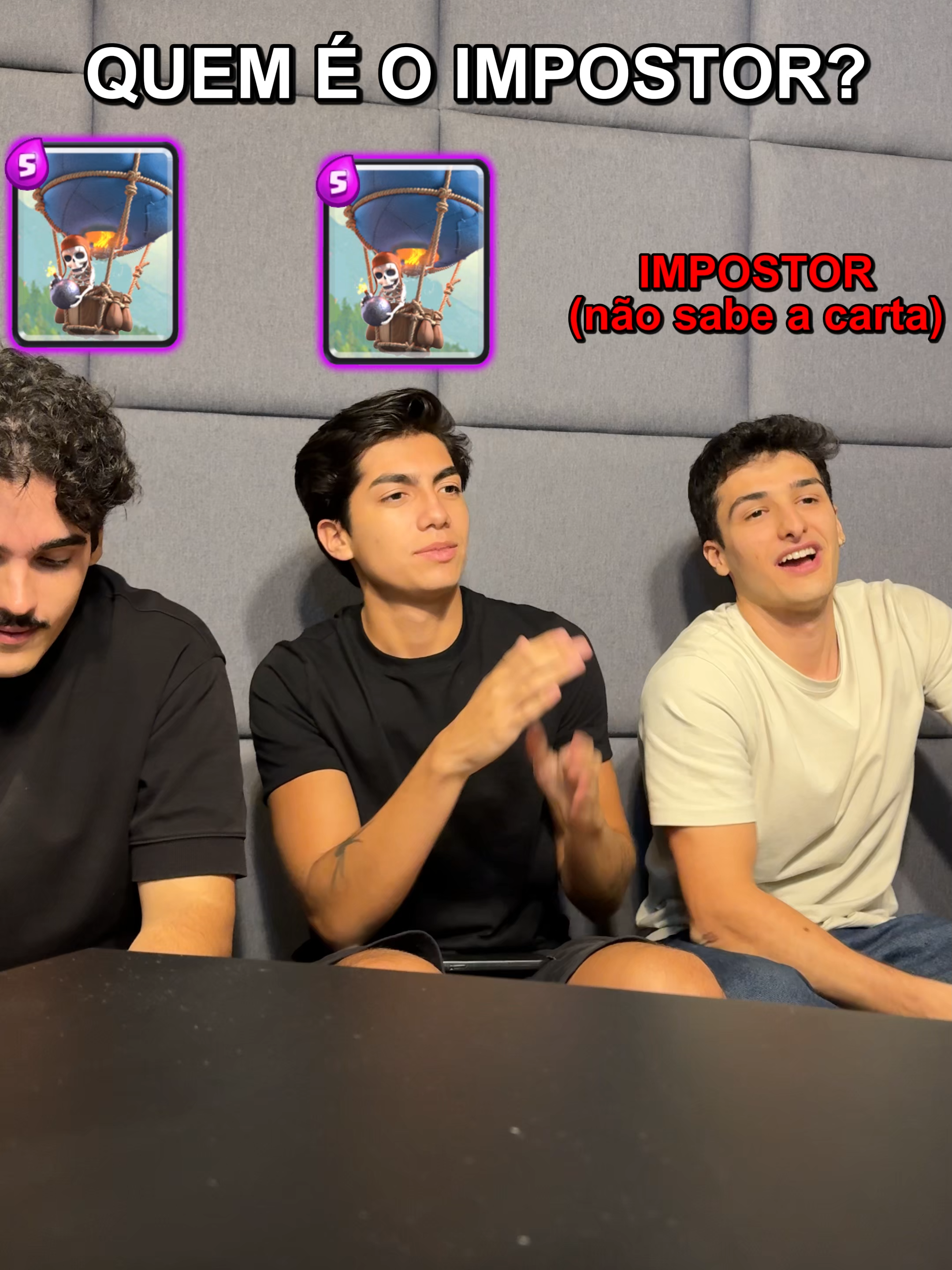 QUEM É O IMPOSTOR ? @rodrigomunozzz @lohansvizzero