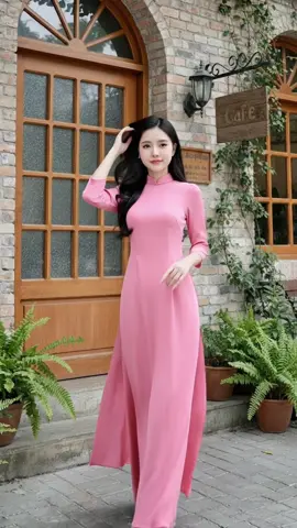 Áo dài lụa mỹ tay bồng #aodai #aodainu #aodaicachtan #aodaitruyenthong #aodaitet 