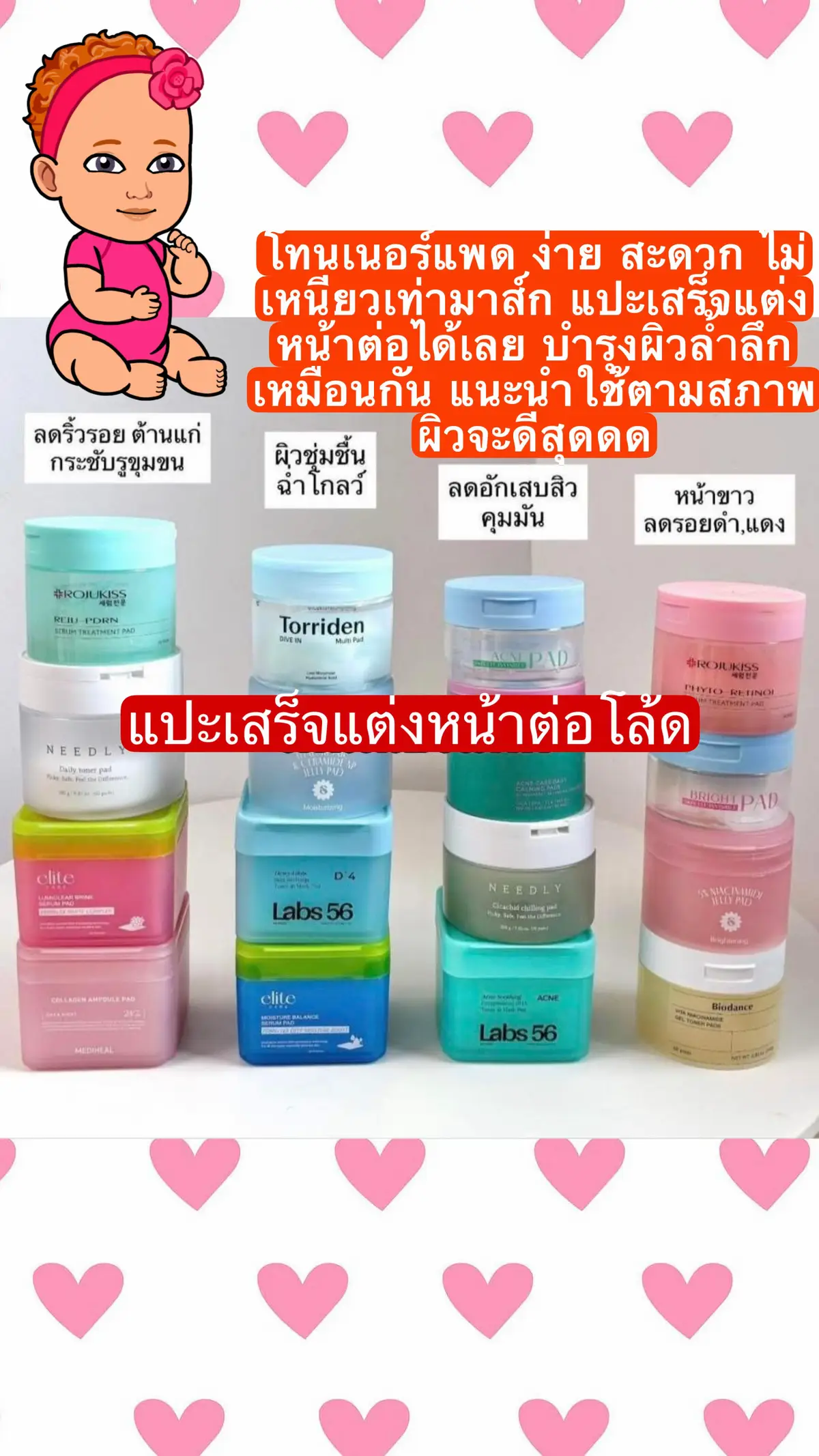 ใช้ดีน่ะ แต่งบขอไปหาเพิ่มก่อน!!!#พี่เปิ้ลแนะนํา #tonerpad 