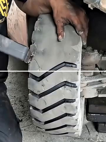 Creative People Fix Worn-Out Tires Easily – Good tools make work easy#tips