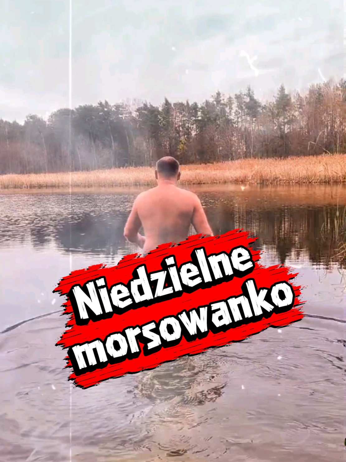 Niedzielne morsowanko 💪♥️🔥 #mors #morsowanie #listopad #dc 