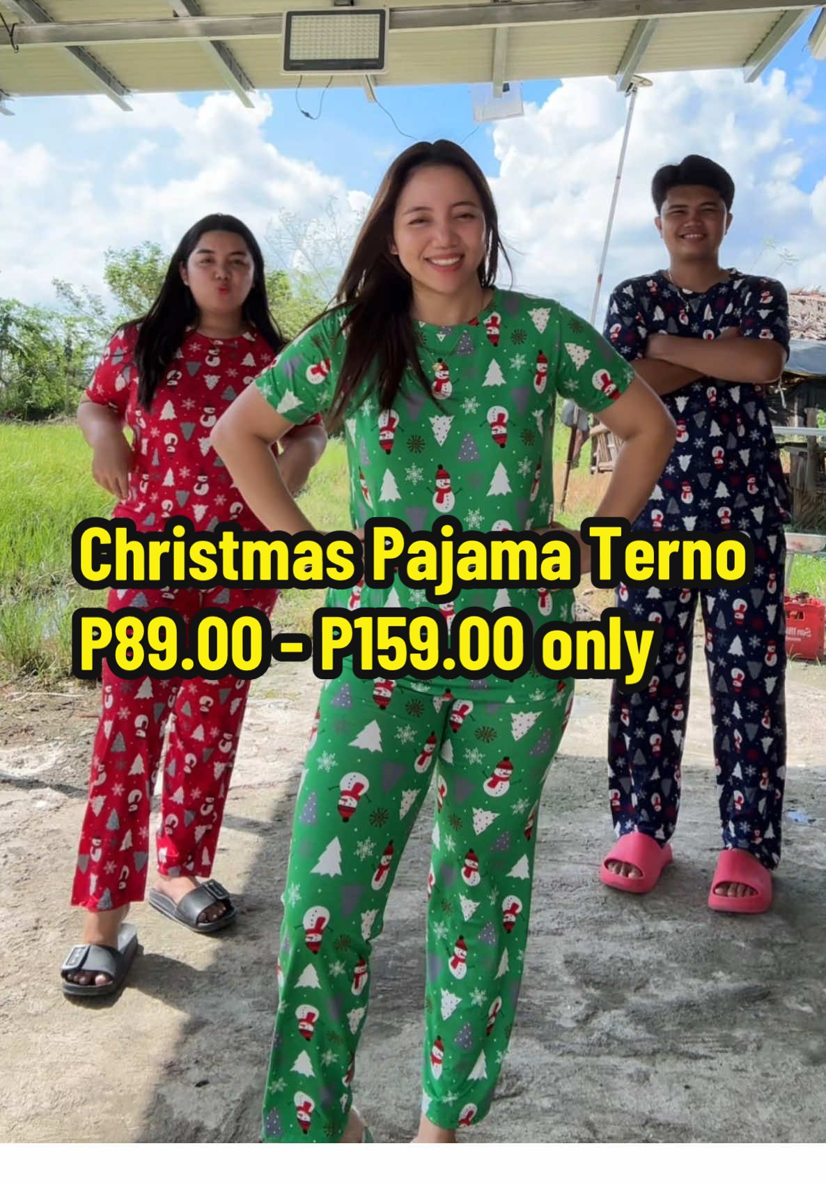 Baka maubusan na naman kayo check na agad sa basket 😊 #christmasternopajama #christmaspajamas #christmasoutfit 