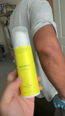 This has made such a huge difference to my skin especially one area I’ve been trying to get rid of, this has done the job! It’s on a flash sale now, so grab it! @SKINETICS.  #fyp #tiktokmademebuyit #skincare #exfoliateyourskin #kojic 