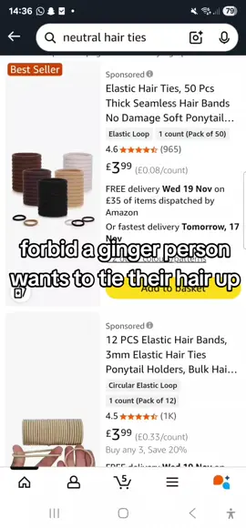 #gingerhair #amazon 