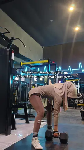 semua pernah jadi pemula ygy 🤙🫶💪 #gymmotivation #GymTok #gymwoman 