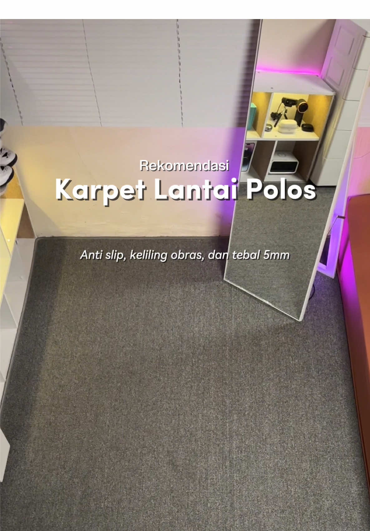 Membalas @strummer karpet lantai polos cocok banget buat background video ✨✅ #karpetviral #karpetmurah #karpetaesthetic #karpetlantai #karpetkonten 