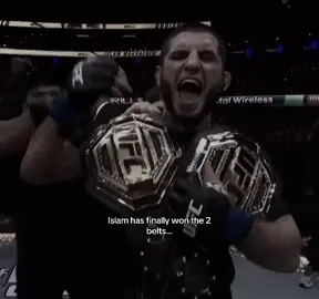 Islam taking the belts home  #UFC #islamvsjdm #2divisonworldchampion #fyppppppppppppppppppppppp 
