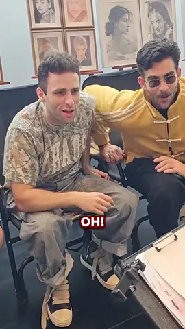 we got caricatures of the @Fear& gang in beijing