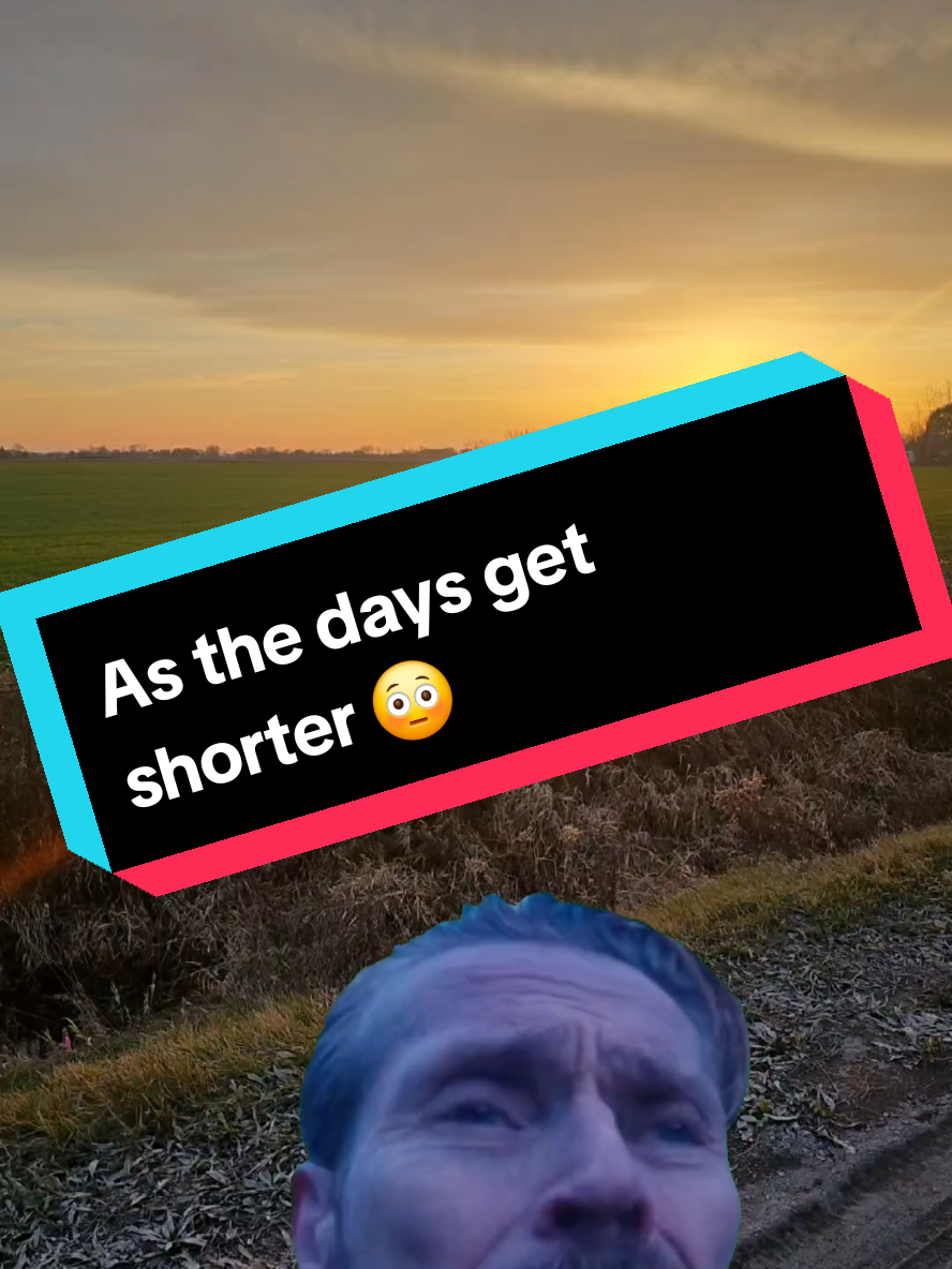 When that seasonal depression hits different 😭🤣 #timechange #sunset #nature #fyp #xyzcba 