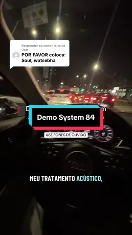 Respondendo a @User Demonstração de sistema de som SQ de alta fidelidade. Mas pelo visto quiseram testar o desempenho do tratamento acustico kkkkk Use fones de ouvido para uma melhor experiência. #somautomotivo #bass #carros 