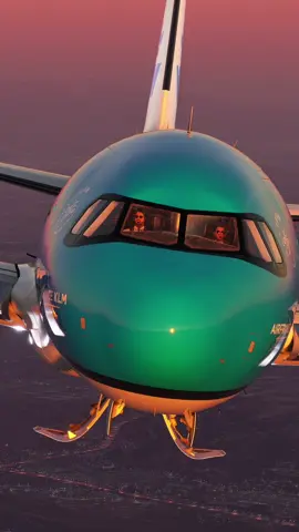 KLM AirbusA320neo#aviation #airplane #airbus #flight 