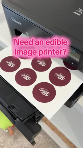 I get lots of questions about what edible image printer I use and this is the one! It’s currently on sale during Black Friday week. It may even go on sale more! It’s linked in my Amazon storefront under “edible image printer” how to video is coming soon. #cakedecorating #customcakes #cakedecorator #cottagebakery #edibleimage 