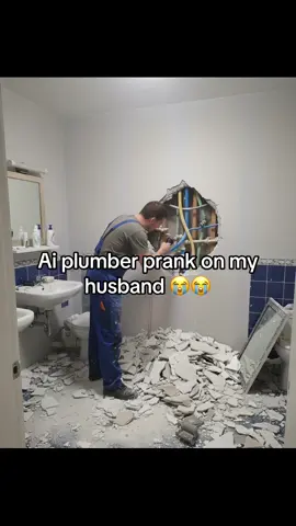 Gave him quite a scare 😭😂 #aiprank #ai #aitrend 