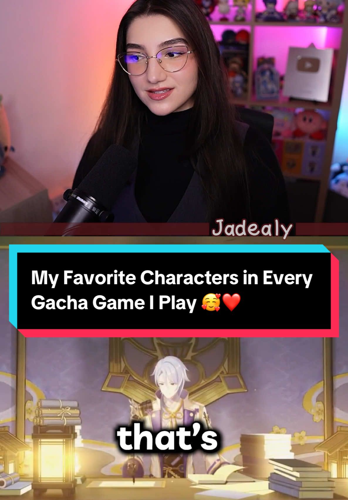 You can tell I have immaculate taste😎 #GenshinImpact #HonkaiStarRail #wutheringwaves #loveanddeepspace #jadealy 