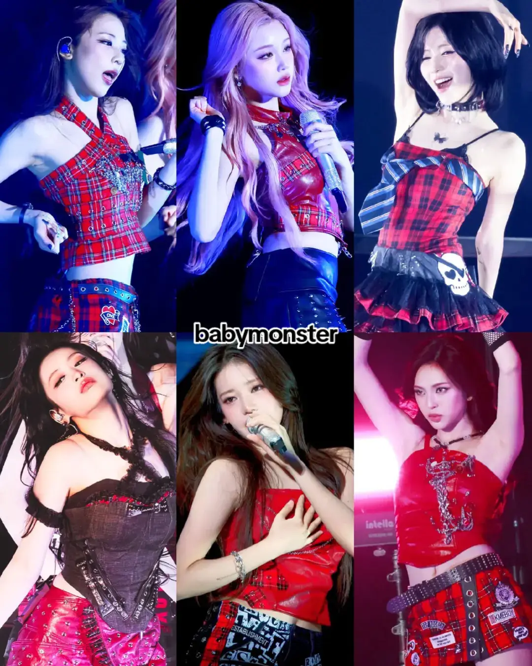 BABYMONSTER IN RED ❤️🔥 #BABYMONSTER #베이비몬스터 #BAEMON 