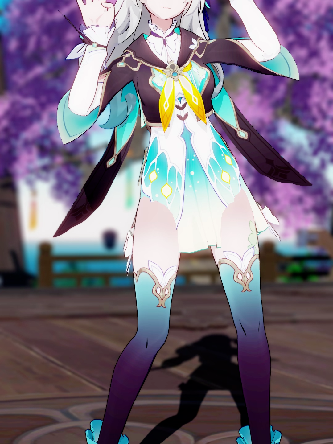 Firefly 2222 Honkai Star Rail mmd Model：Hoyoverse Motion: TheWeebDev Music: カルテNo.2222  Stage： 破邪游艺_by_小海新不恋爱 MME： Harigane/Soboro/Beamman, Tool： MikuMikuDance/MMEffect/.  #firefly #hsr #honkaistarrail