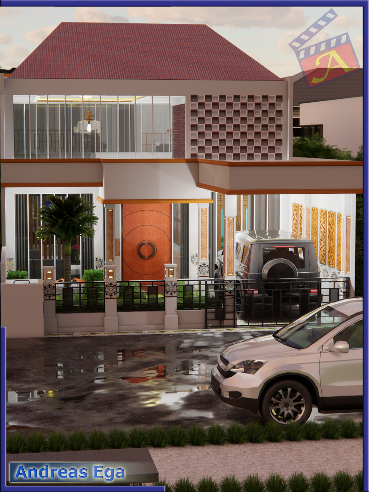 Perumahan Taman Yasmin, Bogor Barat, Jawa Barat.   #3Ddesign #DesignAnimation #HouseDesign #TamanYasmin #Yasmin #Bogor