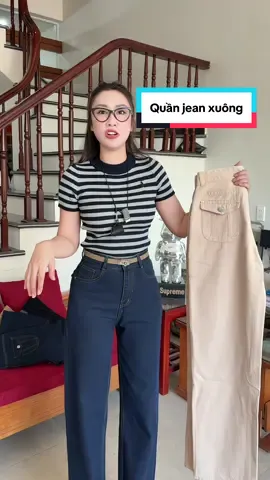 Quần jean xuông#phượng_phơi_phới1982 #thời_trang_nữ #review #quần_jean_xuông 