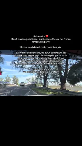 yk sometimes we want this political party to win so bad, we end up losing good wakil rakyat tempat kita.  #prnsabah  #sabahancrew_fams 