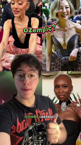 OZempic liberado a magreza das atrizes no set de Wicked #wicked #arianagrande #cynthiaerivo 