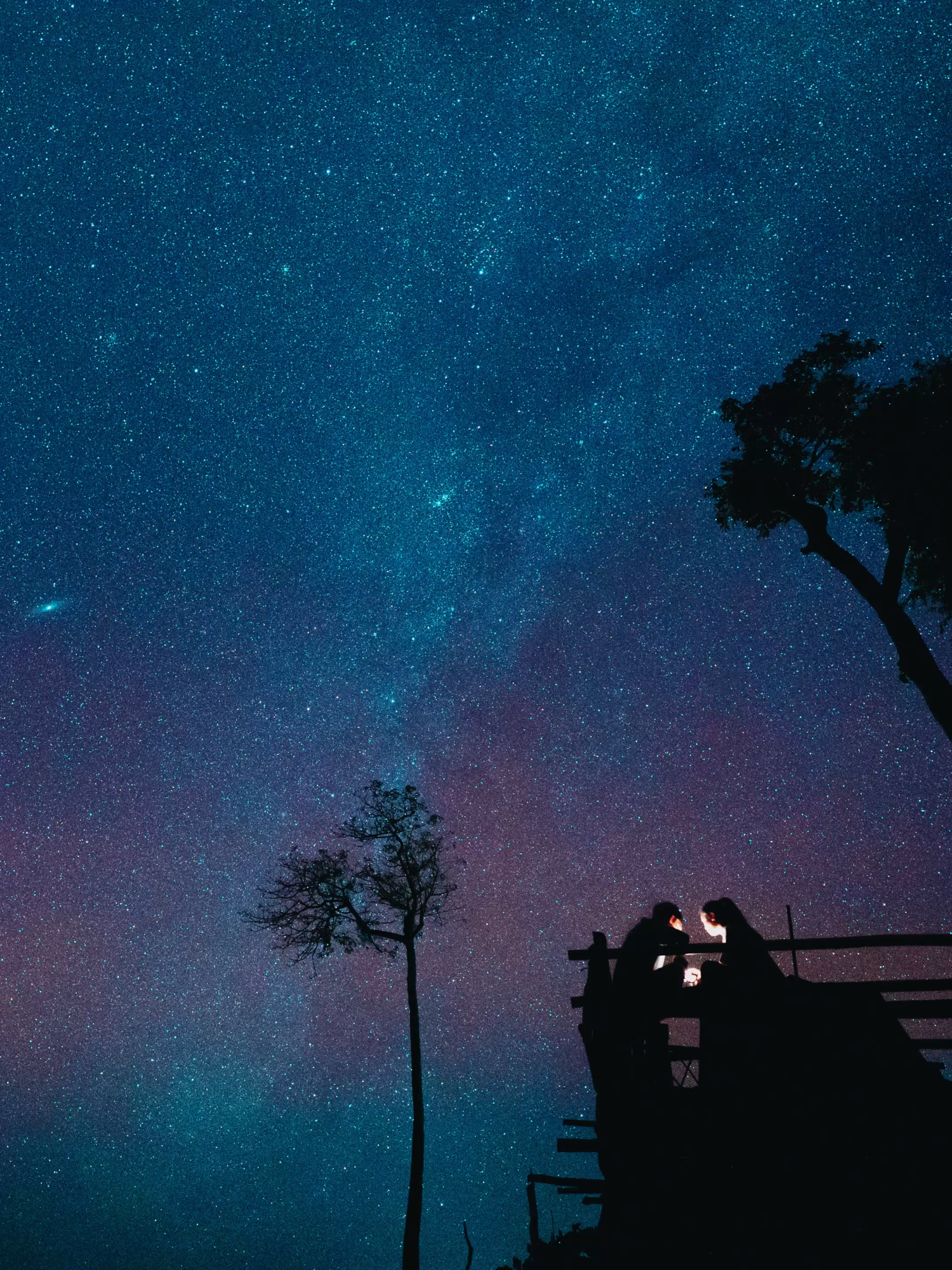 ทะเลดาวและทะเลหมอกในค่ำคืนที่เงียบสงบ💫🏕️ . ดูคลิปบนยูทูปได้ที่ช่อง #วันใหม่ไปไหน  #แม่ฮ่องสอน #กลอเซโล #แดดลมฝน 