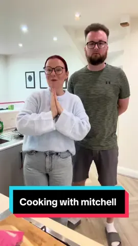 Cooking with Mitchell. Teaching my hungry husband how to bake/cook #FoodTok #eatwithme #sweettreat #cookwithme #foodreview 