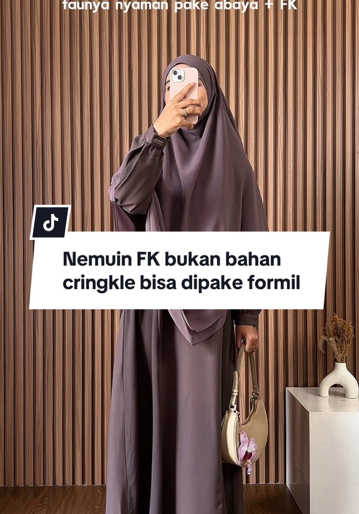 Nemuin french khimar bukan bahan cringkle bisa dipake formil🥰#jamisesyari #bajusyari #ootdhijab #frenchkhimar 