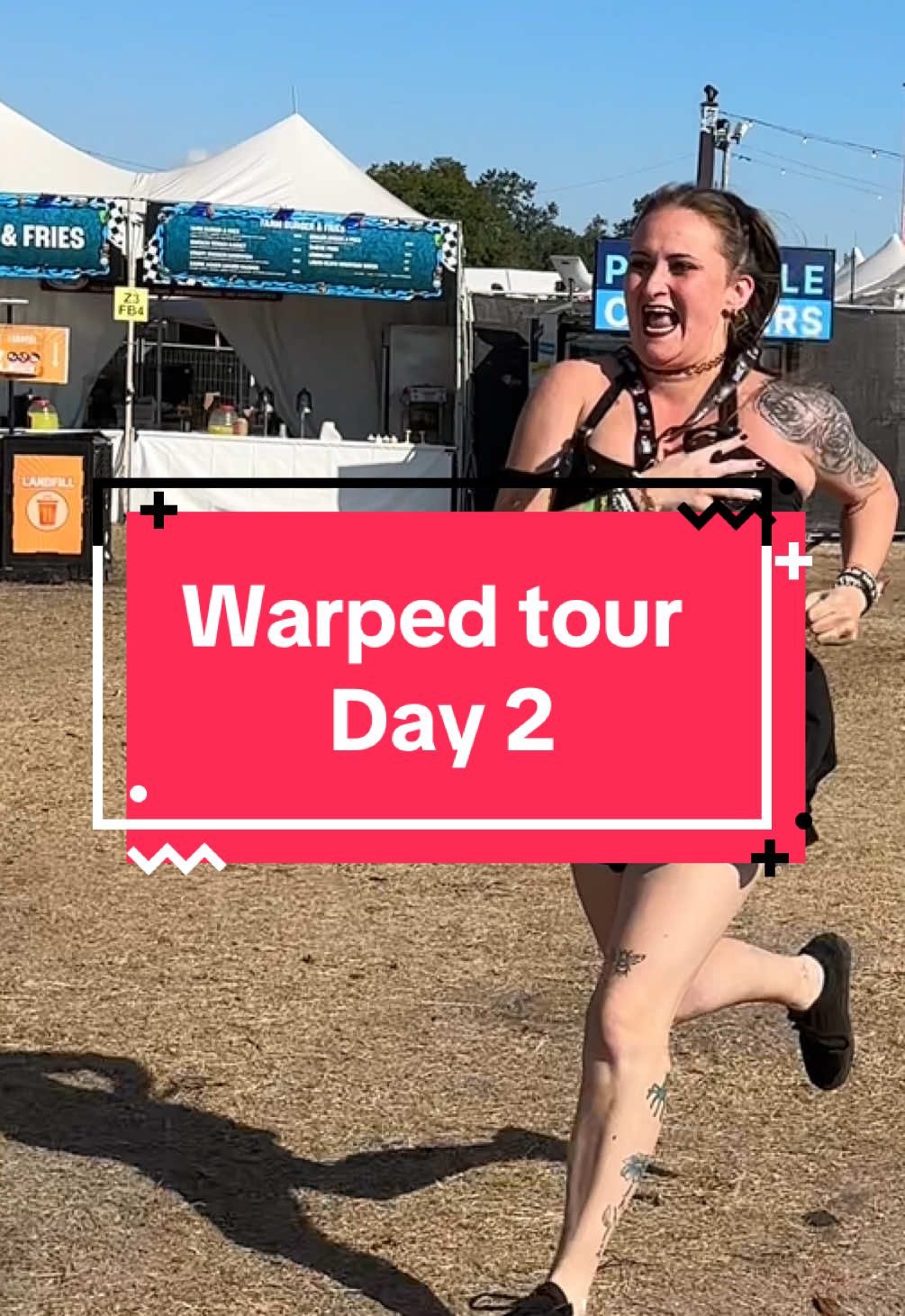 Vans warped tour day 2 runners! #vanswarpedtour #warpedtour #adtr #musicfestival #runners 