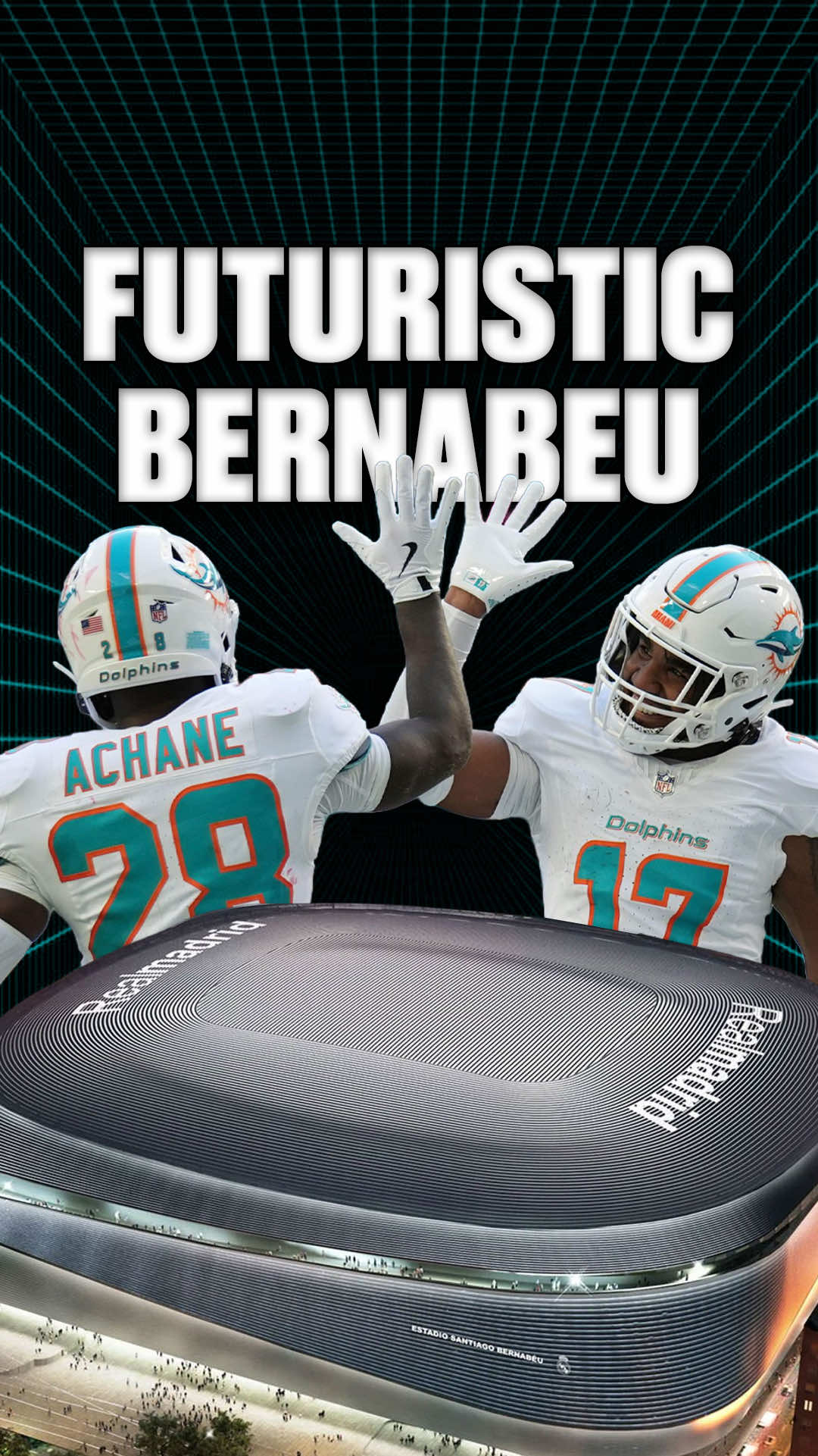 The NFL is playing their first ever game in Spain today at Real Madrid’s Santiago Bernabéu Stadium… And it’s BY FAR the most advanced stadium on planet Earth