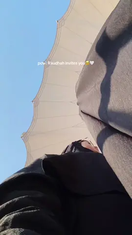 Ya Rasulullah , aku datang🥺🤍 #nabawimosque #raudhah #assalamualaikayarasulullah 