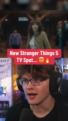New Stranger Things 5 TV Spot… 🤯🔥 #vecna #strangerthings5 #strangerthings #dravenreacts #reaction  