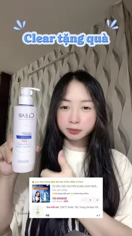 Deal mua 1 tặng 1 không dài lâu. Clear nay có quà kèm, tiện thay chai mới luôn. #clear #sachgauvuottroi #hợptáccùngunilever #tmyunbox 
