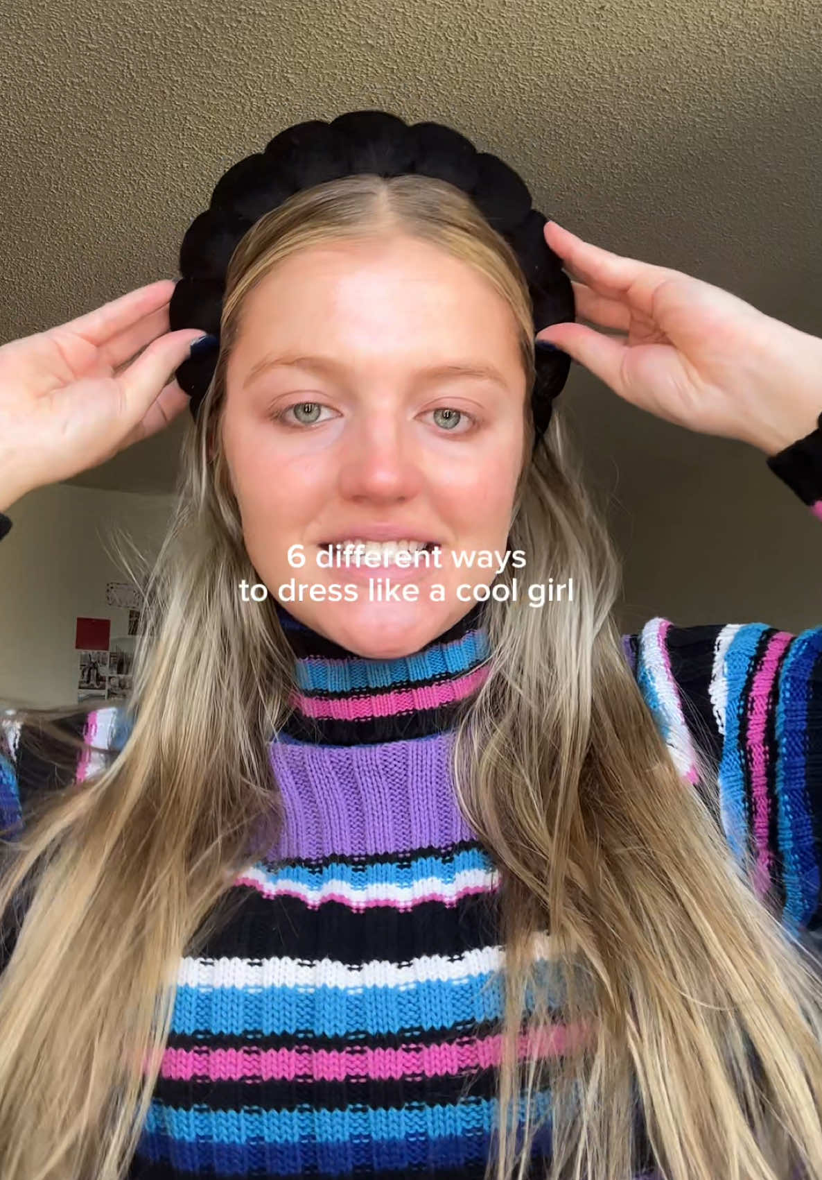 6 different ways to dress like a cool girl 👛 #coolgirloutfit #fashioninspo #2025fashiontrends #coolgirlfashion #fashiontiktok