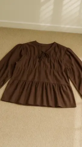 Blouse Wanita Kerut Dada  #atasanwanita #blousecantik #mahogany 