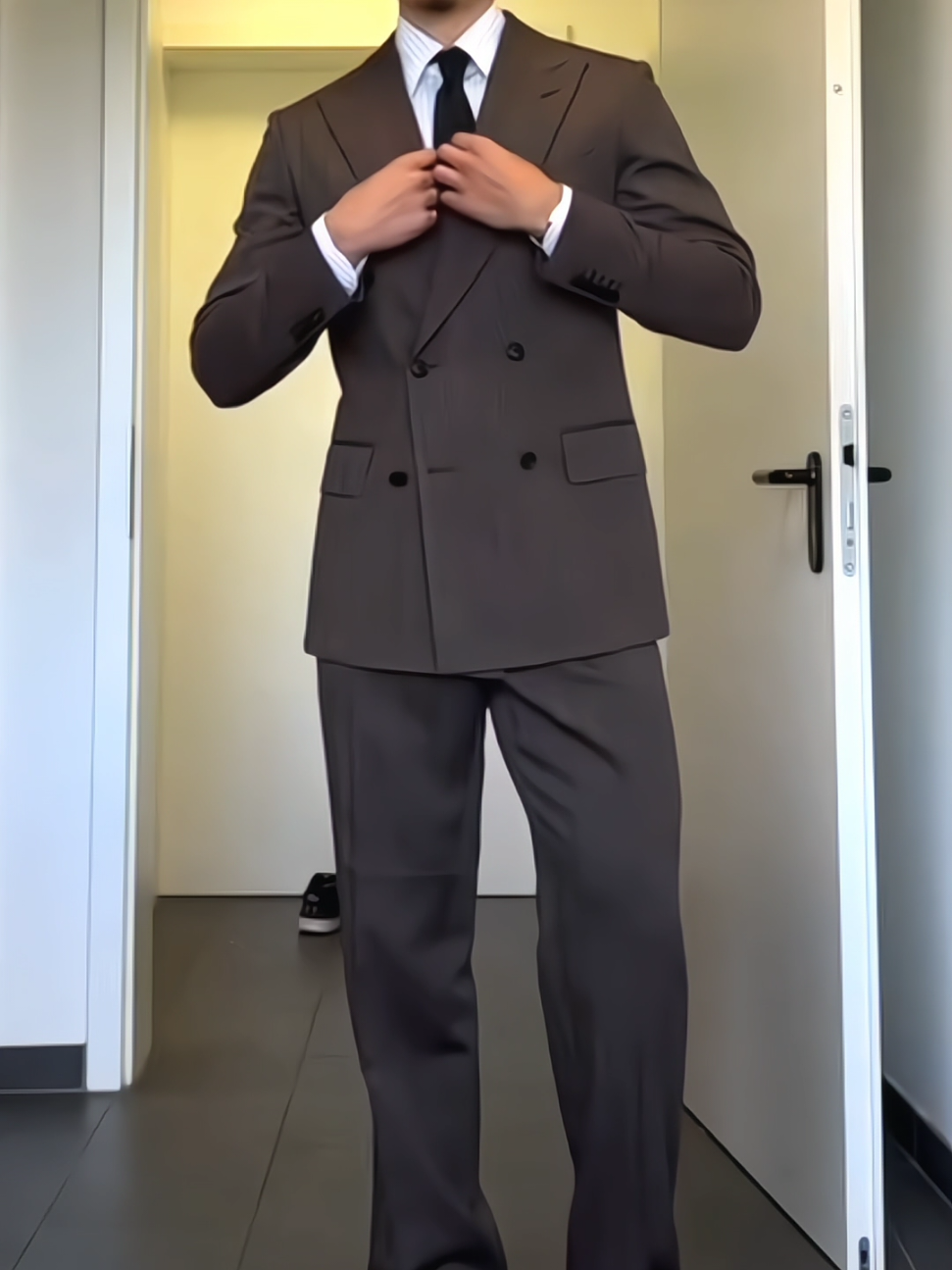 Look at my Suit ⚜️  Aren't they Great? #suit #luxuryclothing #mensoutfit #formalwear #aesthetic 