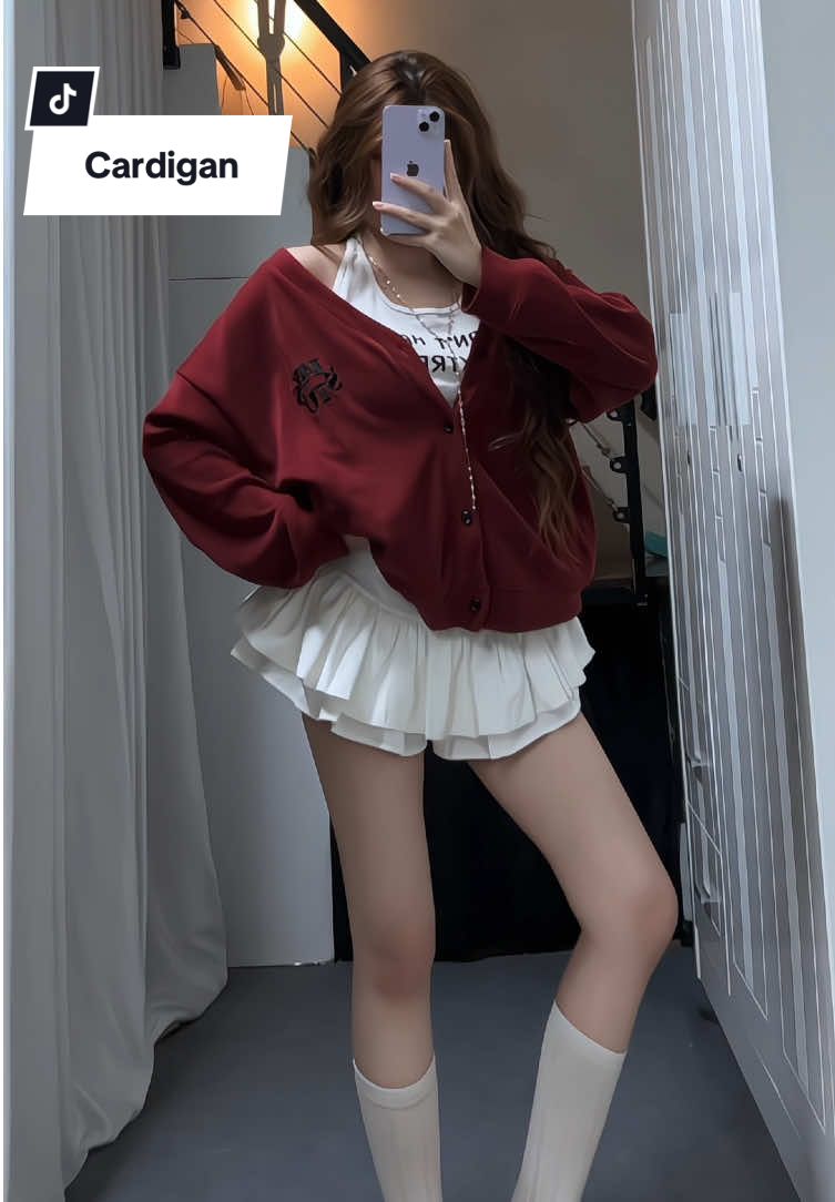 Sắm Cardigan mặc đông thui❄️☃️🧣 #aocardigan #cardigan #aocardiganlen #thaosuneo #aocardigannamnu 