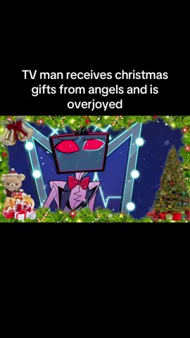 #SHITPOSTHOTEL | anyone feeling merry and jolly yet? [ tags lmfao: #voxhazbinhotel #hazbinhotel #merrychristmas #fyp ]