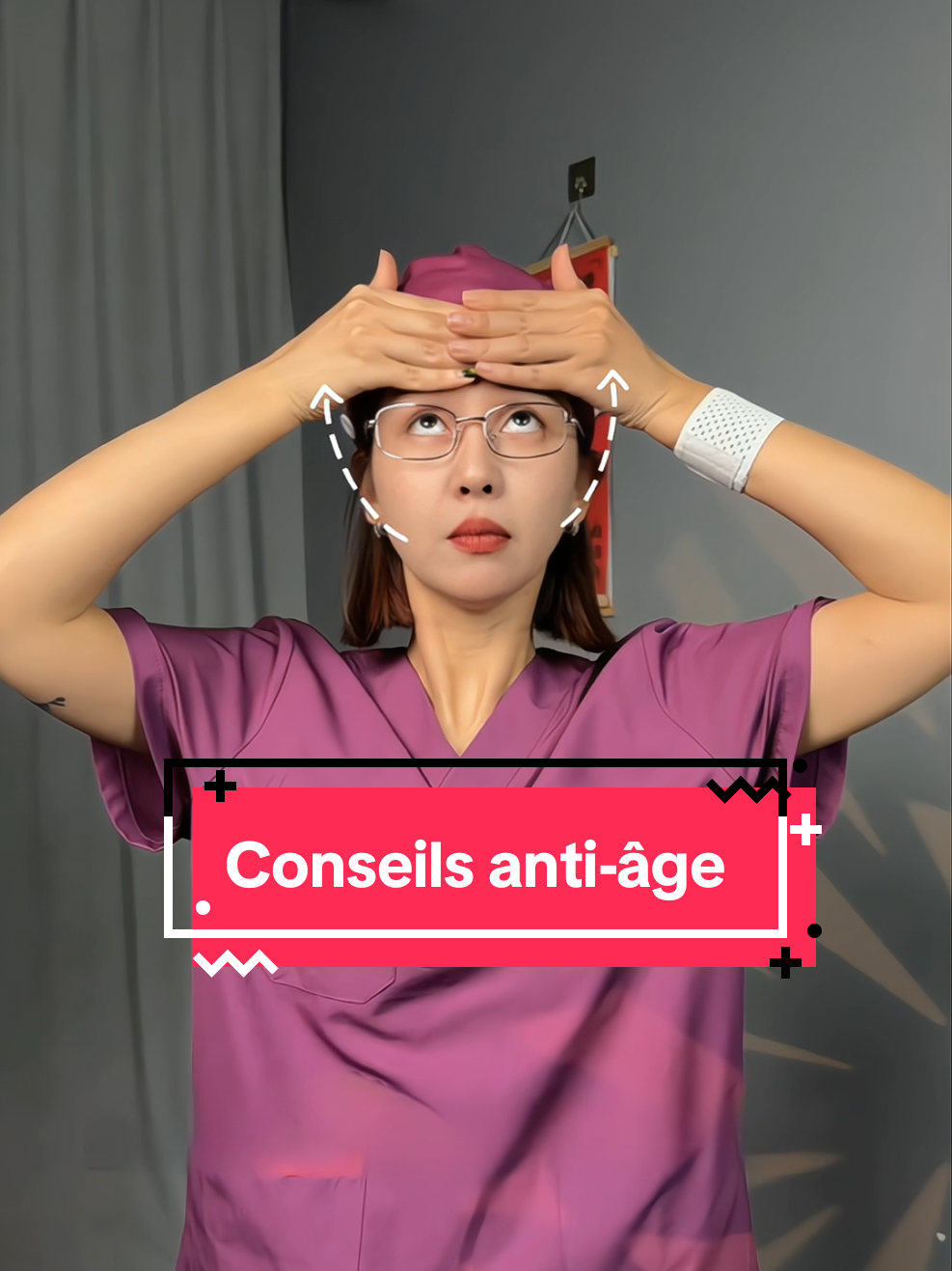 Conseils anti-âge. Quelques petits gestes beauté à zéro coût à partager avec vous, vite les noter et suivez l'entraînement! Avec professeur Ma 