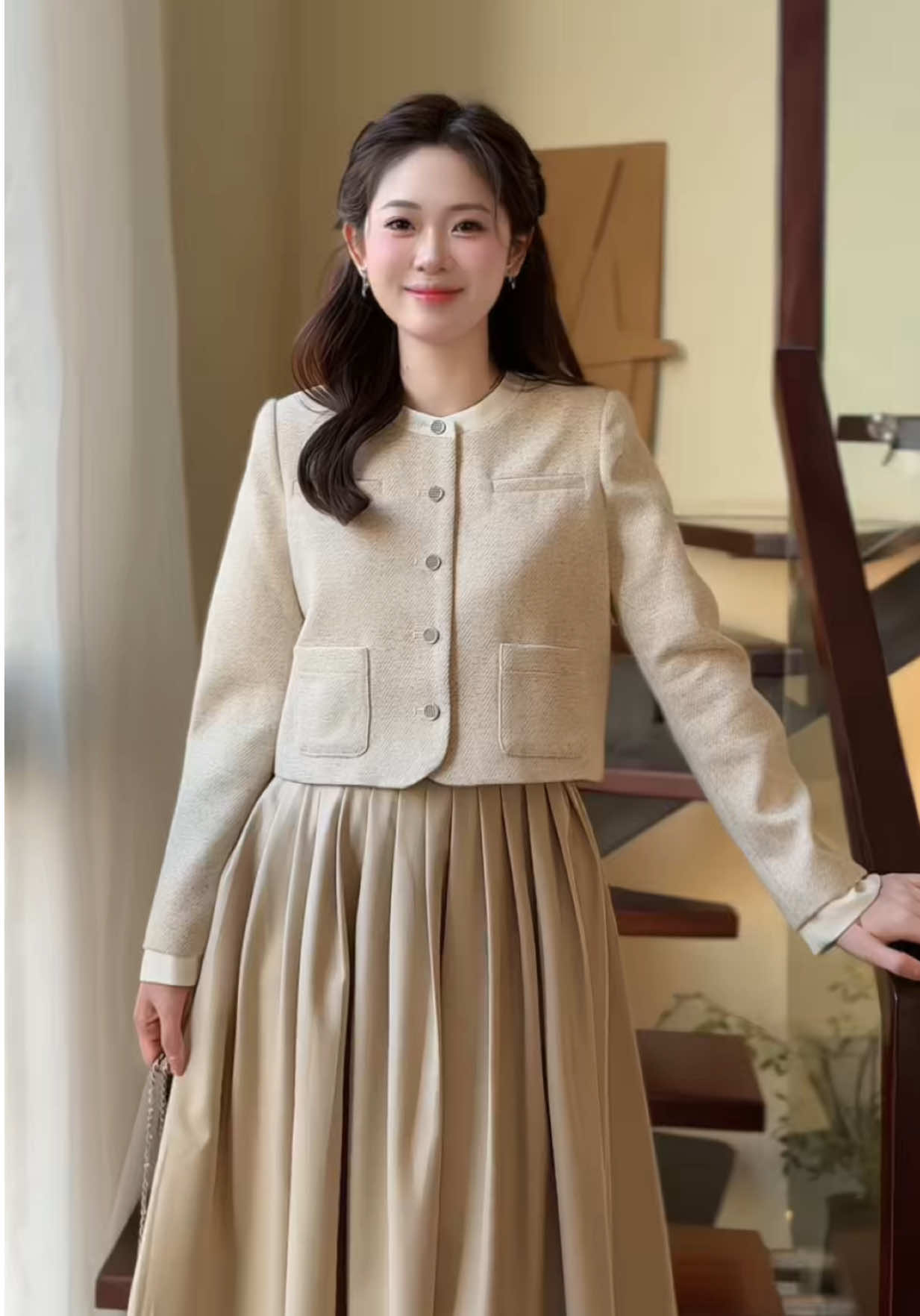 Set xinh tôn dáng #TheChapterofHarmony #thoitrang #changthoitrang #fashion #reviewlamdep  @CALIE HOUSE 