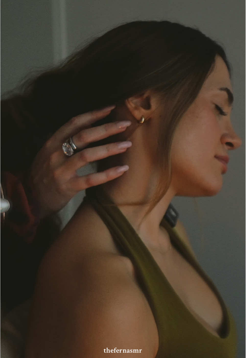 full video on my youtube channel 😴🌙 60 min of pure calm #asmrwhispered #asmrmassage #asmrwhispered #softtouch #asmrsoft 