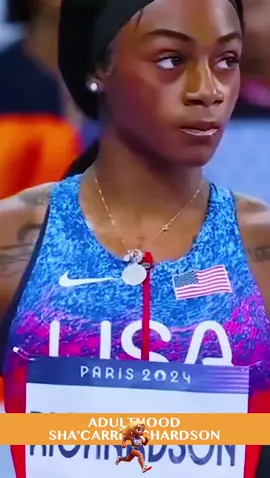 Childhood and Adulthood American track and field athlete Sha’Carri Richardson won the world championship!Our American pride.##shacarririchardson #richardson #america #fyp #athlete 