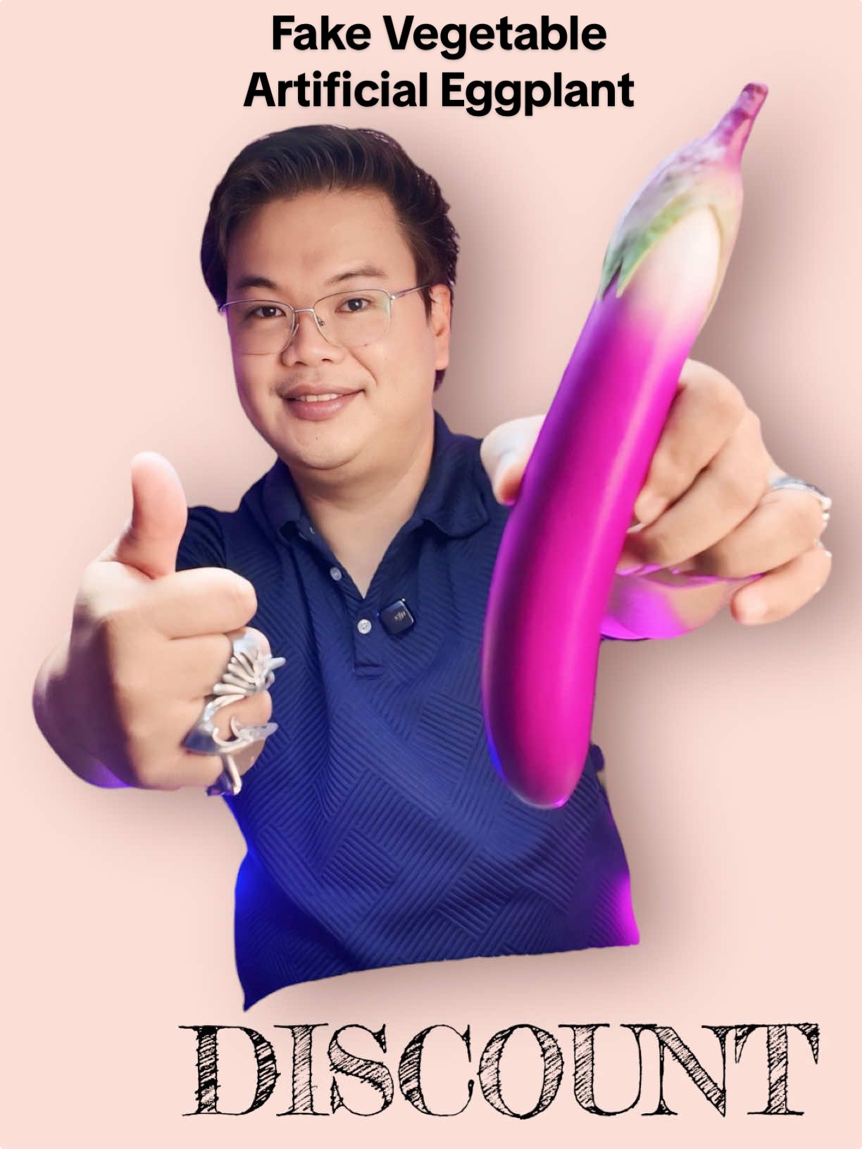 Wag ka nang mag isip dyan bilhin mo na ito ! #artificial #artificialeggplant #toy #eggplant #fakeeggplant 