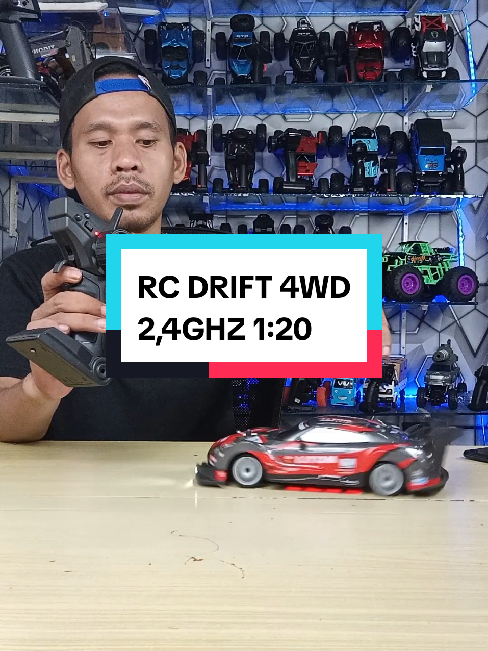 mainan mobil remot control drift 4wd skala 1:20 baterai cas #mainananak #mainanedukasi #mainanmurah #mobilremot 