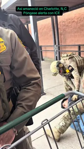 Redadas masivas de migrantes latinos en Charlotte Carolina del Norte #ice #charlottenc #carolinadelnorte #redadas #migracion 