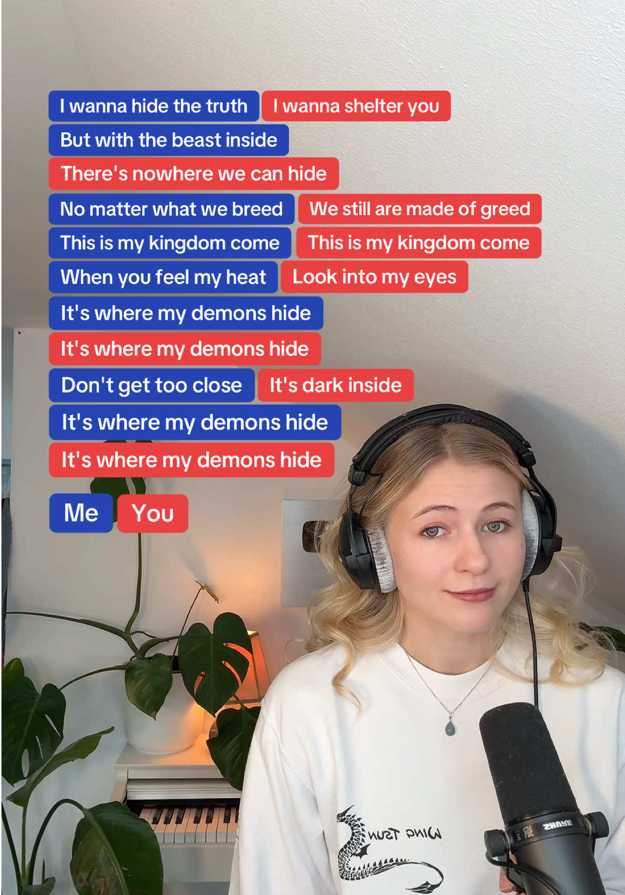 Sing mit mir!!❤️🎙️ Folg mir für mehr!💌 IG: theshanaofficial #duet #popcornduet #cover #demons #imaginedragons 