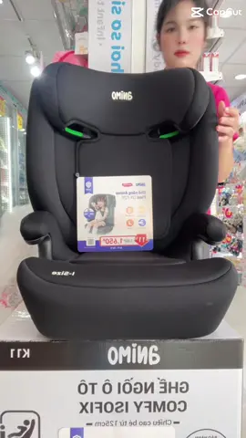 Bé mà cao trên 100cm thì bame chọn ghế ô tô này ngồi cho thoãi mái nha,  #ConCung #mevabe #ghengoiotochobe #animo #isofix 