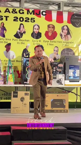 Bula Enggai - Ricky EL event: Pesta Ria A&G MJC OCT 2025 @AlmasJutaGalaxyEvent  #fypsarawak #bulaenggai #rickyel #galaxyeventmanagement #fetrekentertainment 